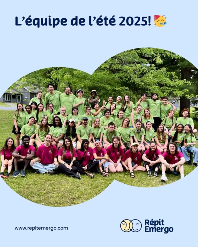 L'équipe de l'été 2025! — Répit Emergo sur Instagram